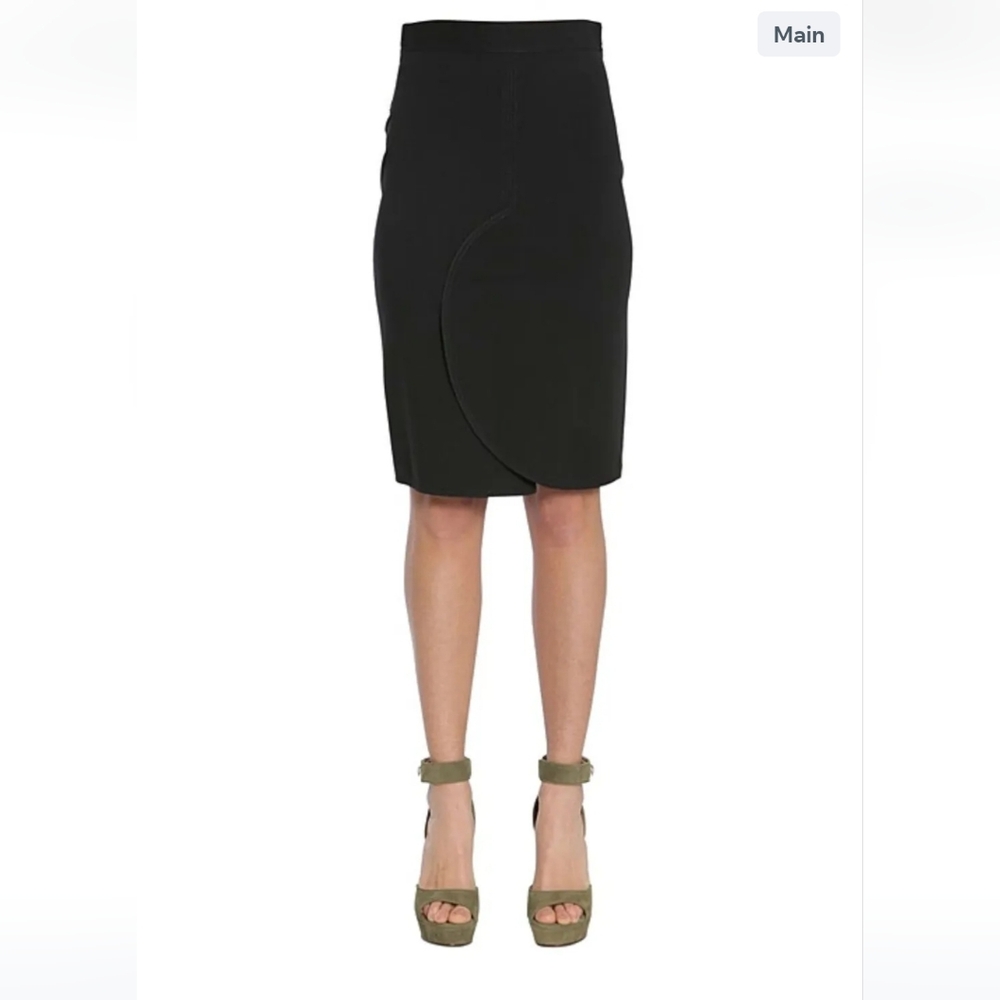 Givenchy Black Pencil Skirt NWT FR 40/ US 8